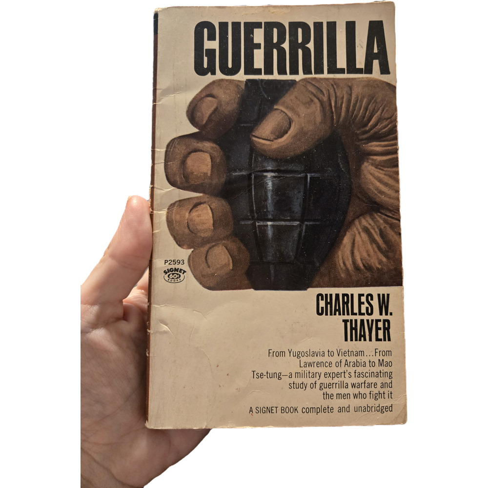Guerrilla by Charles W. Thayer 1965 signet